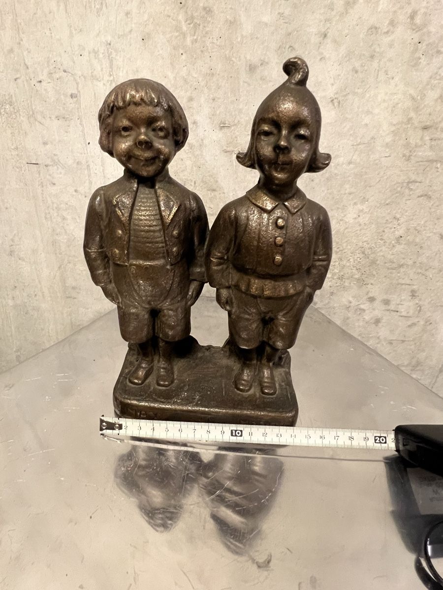 Sculture & Statue: Bronze Skulptur Kinder Max und Moritz gebraucht – Usato da Zürich venduto da Privat_13 7
