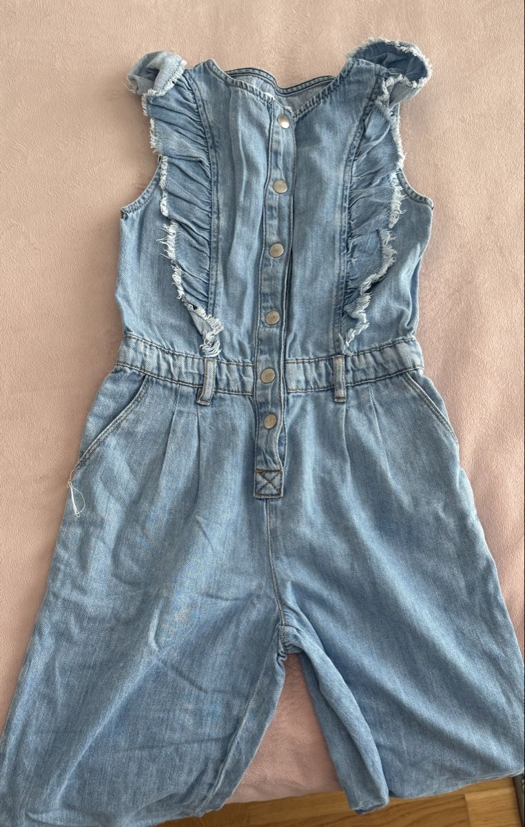 Zara Tute: Zara Jeans Jumpsuit Gr. 128 – Usato da Lütisburg venduto da Patty_fer