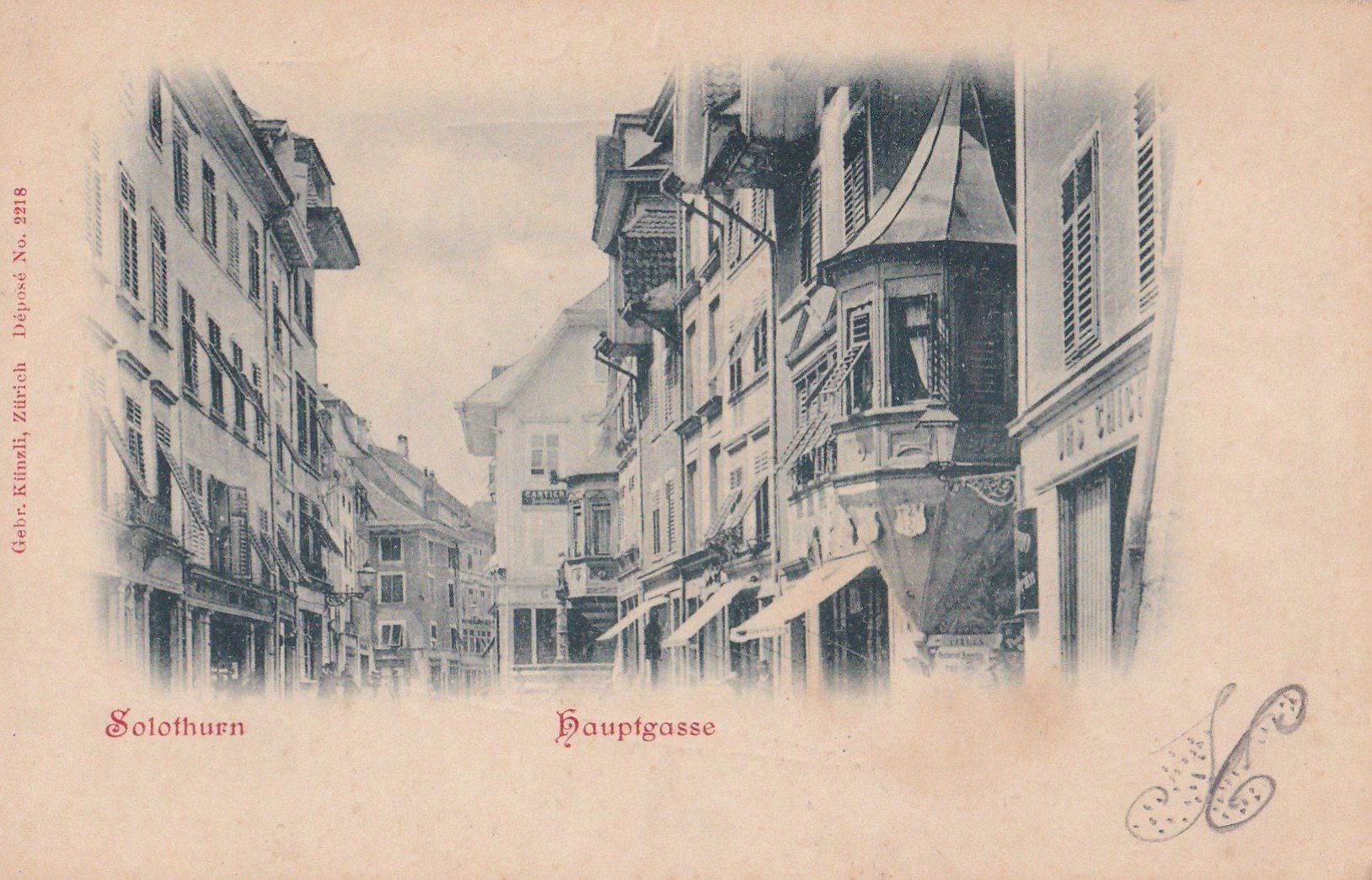 Cartes postales: Solothurn Hauptgasse – D'occasion à Olten par clotaldi