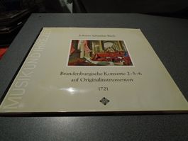 Schallplatte Johann Sebastian Bach, Brandenburgische Konzer
