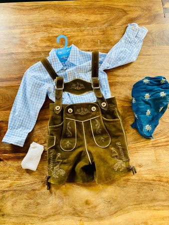 Wunderschöne Ledertracht für Jungs