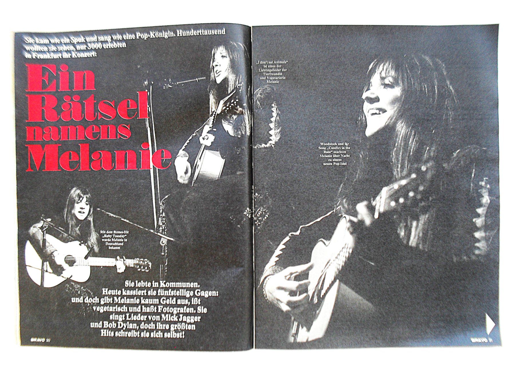 Revues & Magazines: BRAVO Heft14.06.1971 CARPENDALE - MELANIE - HEINTJE - CCR - – D'occasion à Zürich par erfreut01 1