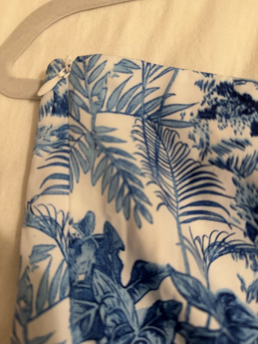 Röcke: Sommerlicher Rock mit blauem Print – Gebraucht aus Neuenegg von mel_5pnq 2