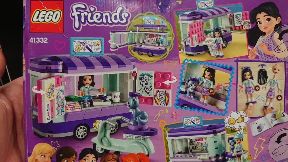 LEGO FRIENDS 41332 LO STAND DELL'ARTE DI EMMA