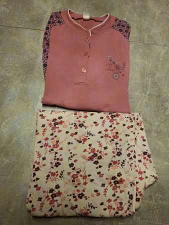Pyjama taille L 100% coton