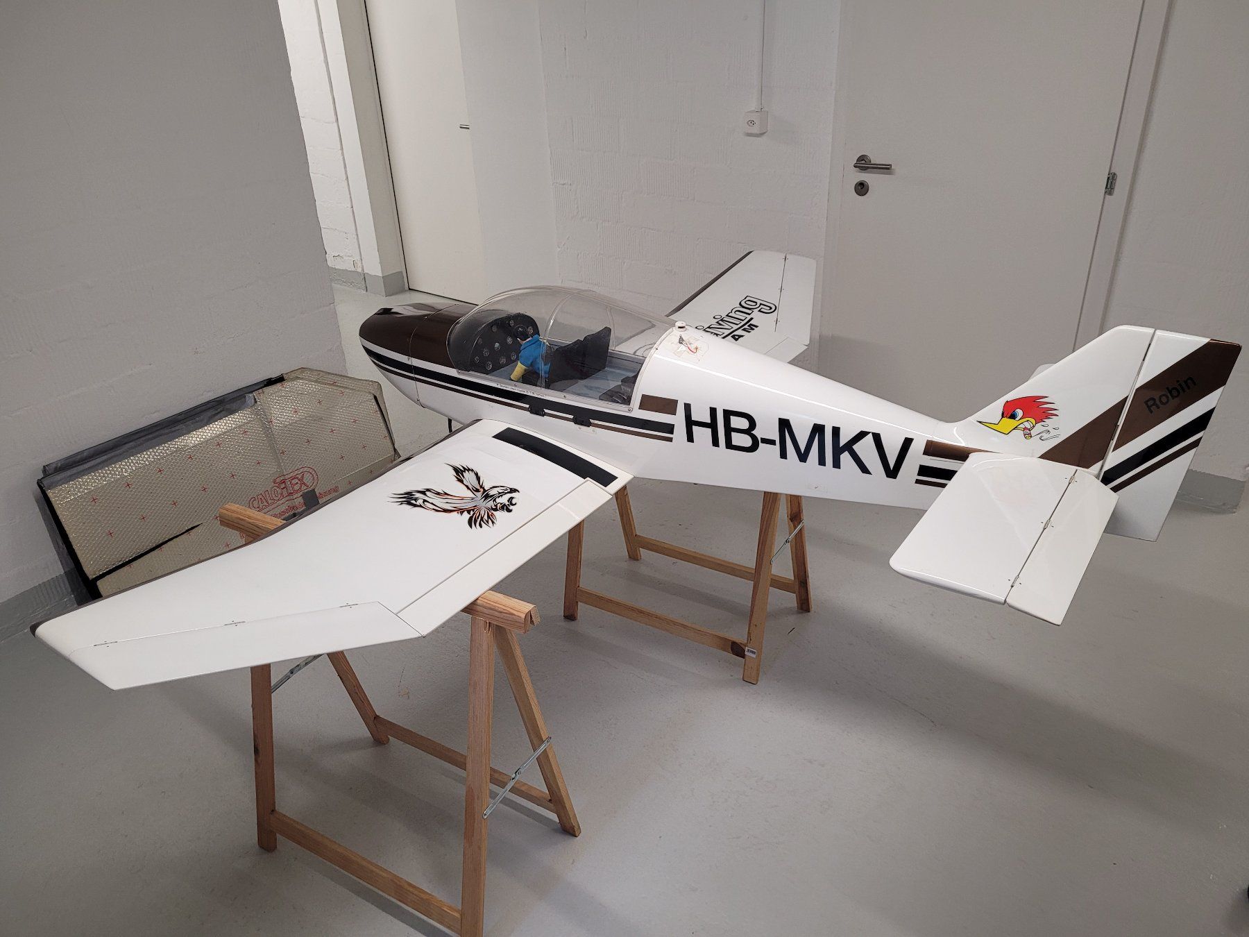 RC Modellbau: Grosse Jodel Robin mit ZG 62 und Servos – Defekt aus Winterthur von testi67