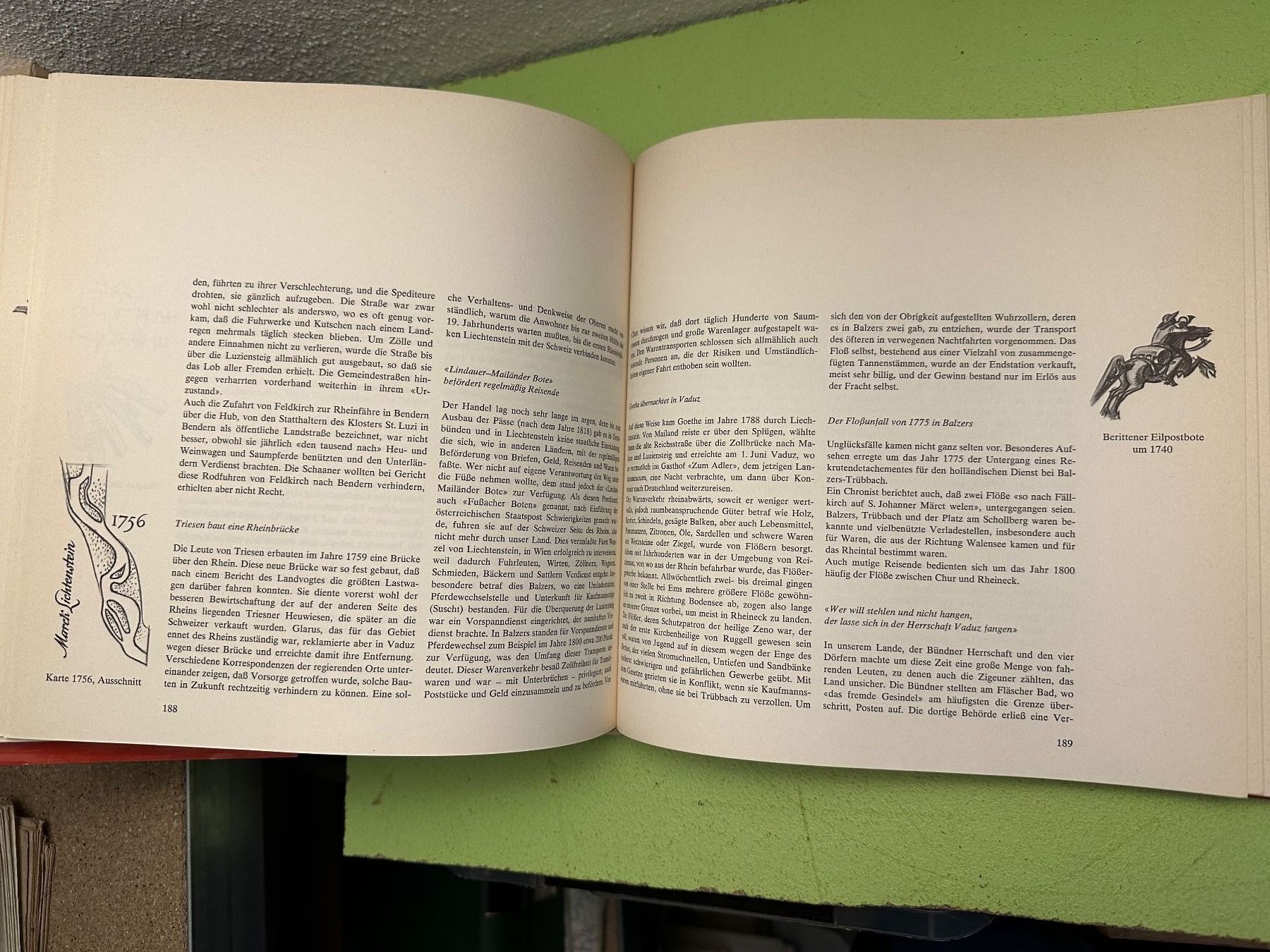 Livres: Adulf Peter Goop: Liechtenstein. Gestern und heute. – D'occasion à Zürich par allp 6
