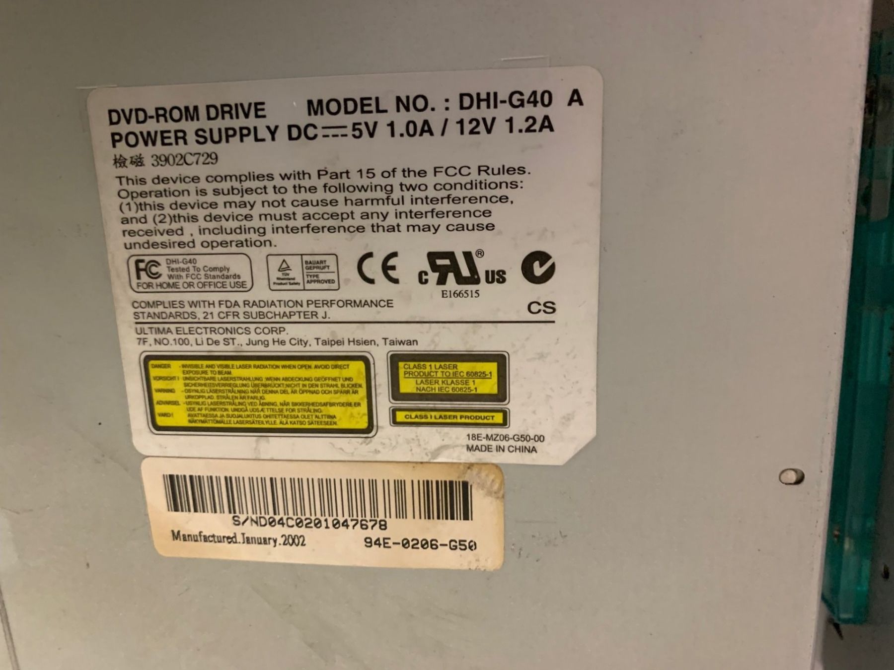Lettore multimediale & Streamer: DVD ROM Drives * 3 Stuck – Usato da Emmen venduto da newdeal1970 2