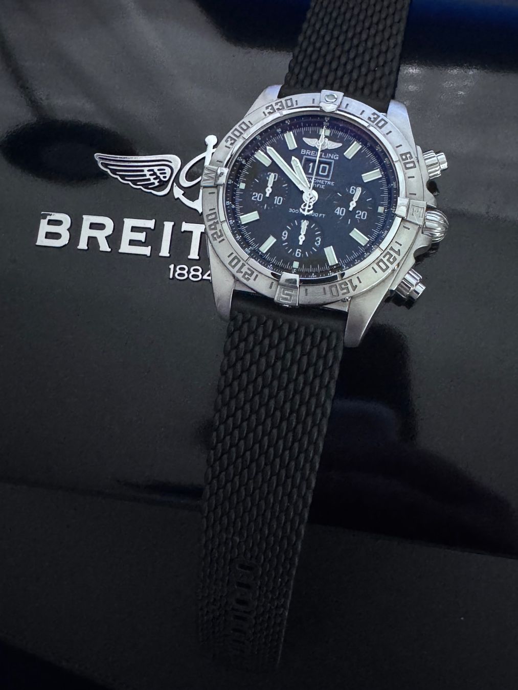 Breitling Orologi: Breitling Blackbird - Full Set – Usato da Schaffhausen venduto da oliversittel 1
