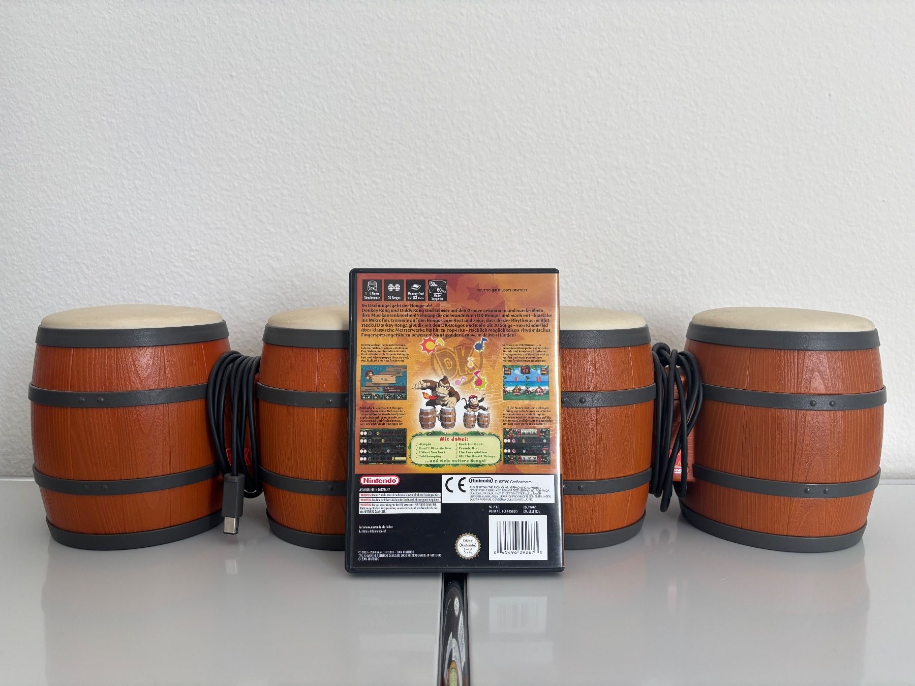 Nintendo Giochi: Donkey Konga mit 2 Bongos (Nintendo Gamecube) – Usato da Zürich venduto da fisadr90 1