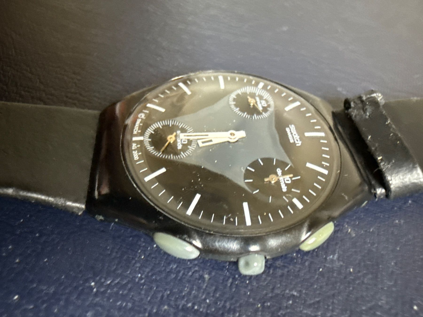 Swatch Montres: Swatch Skin Chrono – D'occasion à Pfeffingen par Allhandelklgwatches 1