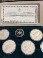 Royal Canadian Mint Calgary 1988 10x20$ Silber Komplettset +