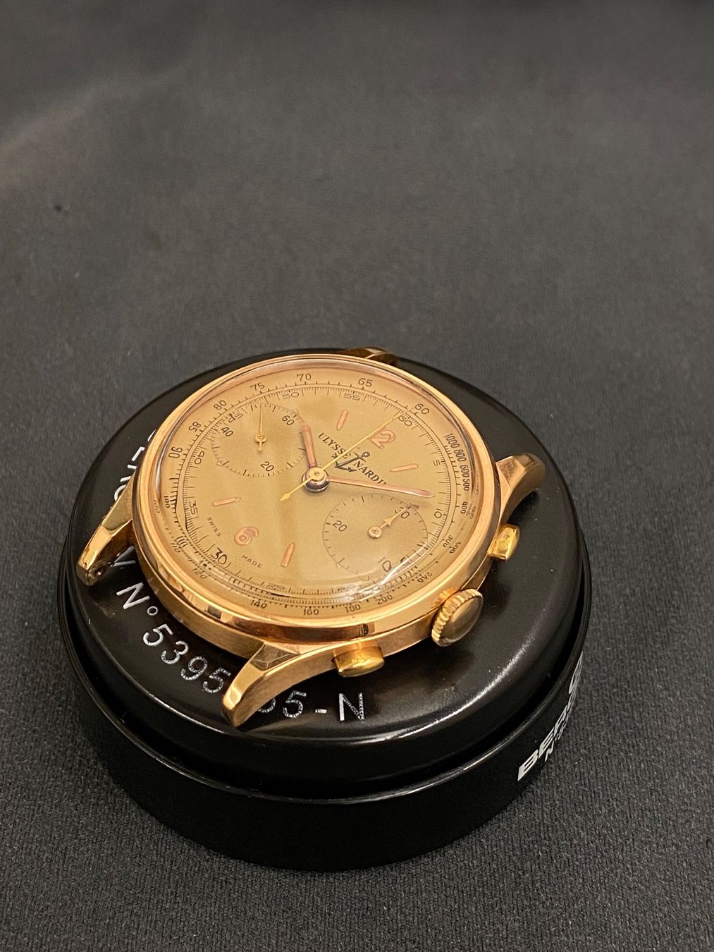 Ulysse Nardin Orologi: Ulysse Nardin Chronograph 18Kt. Rotgold – Usato da Zumikon venduto da Zeitschrauber 4