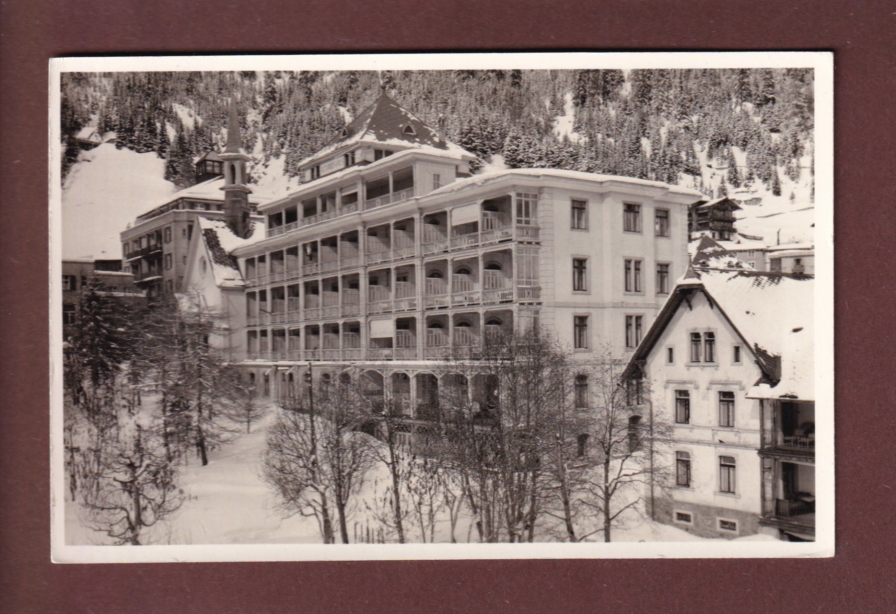 Ansichtskarten: DAVOS-PLATZ - Alexanderhaus – Gebraucht aus Pully von nicecards
