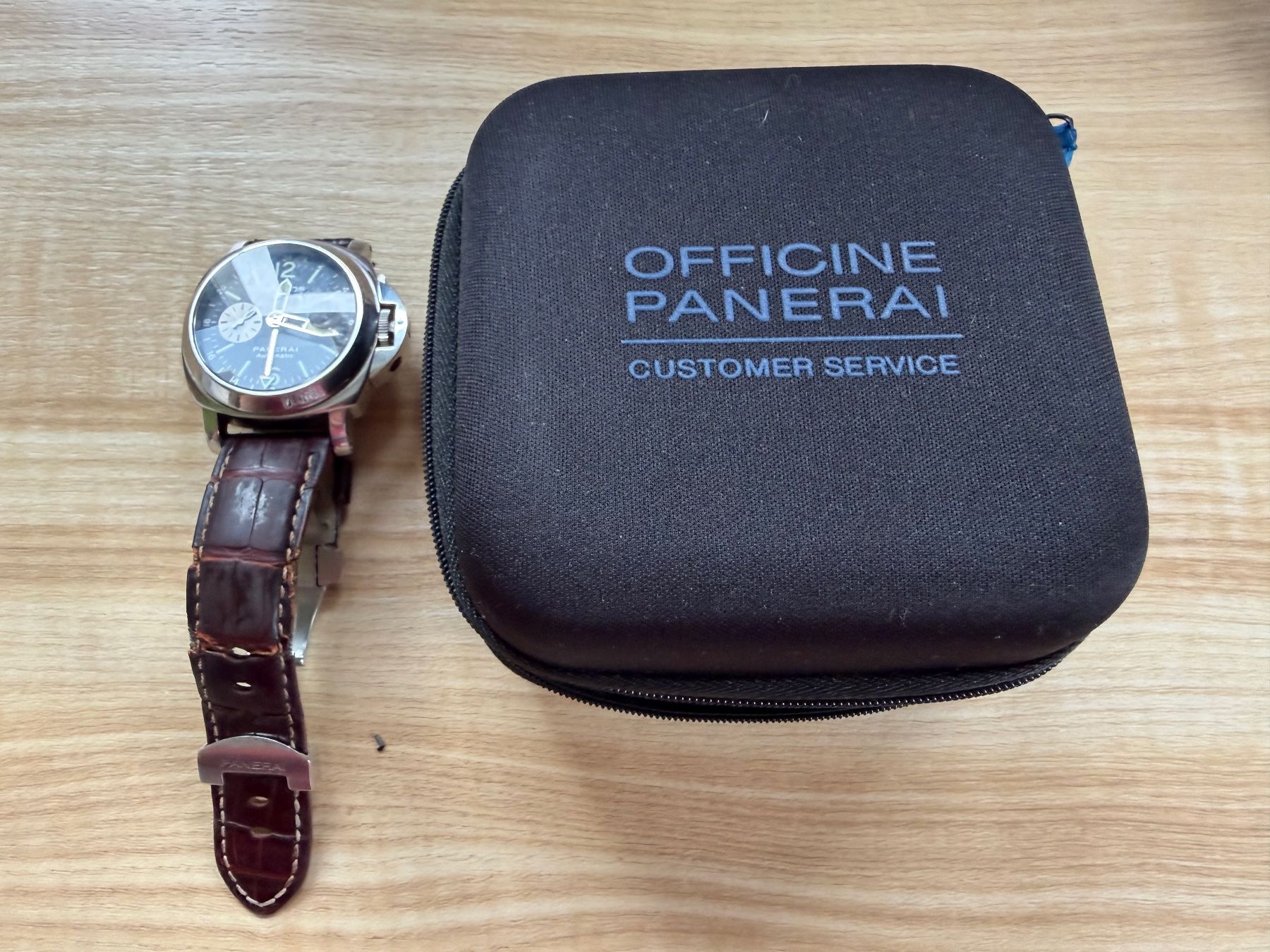 Panerai Orologi: Panerai Luminor GMT – Usato da Bertschikon Gossau venduto da CyberUrs 2