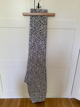 Stretch Damenhose Carde 7/8  Blumenmuster  Gr. 38