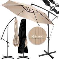 KESSER Alu Sonnenschirm 350cm Beige
