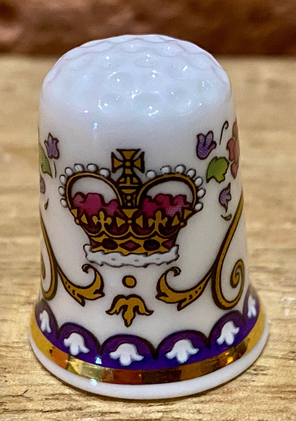 Ditali: ROYAL COLLECTION - Fingerhut im Originalkarton - England – Usato da Root venduto da ENGLAND-TREASURES 1