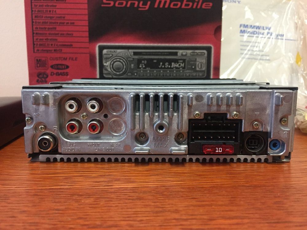 Sony - MDX-C 6400R - Mini Disk / CD Autoradio - Catawiki