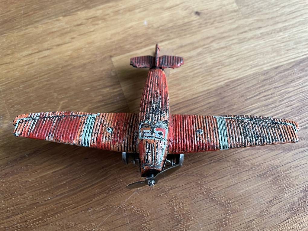 Giocattoli: Propeller Blechflugzeug antik, Tante JU – Usato da Worben venduto da Retog777 1