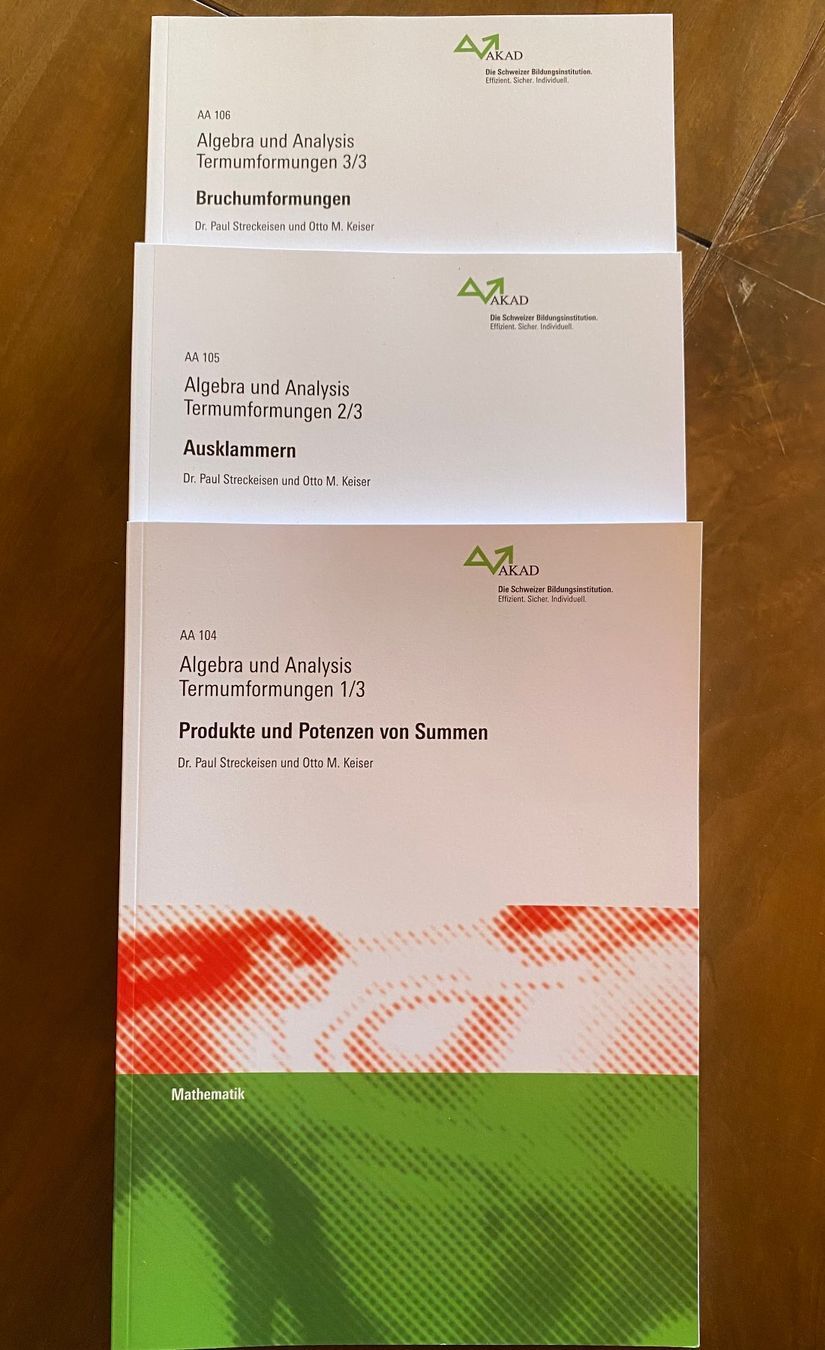 Libri: Akad Lehrgänge, Algebra – Usato da Schänis venduto da Salmi90