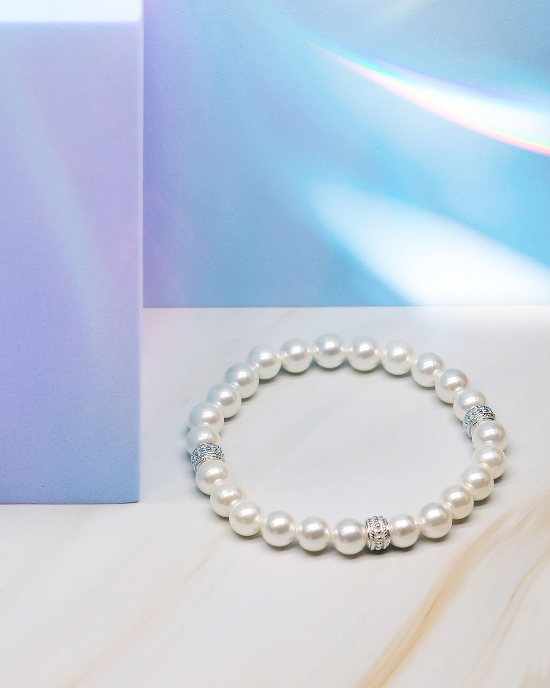 Bracciali & Braccialetti: Muschelkern Armband mit 925 Silber – Nuovo e nell'imballaggio originale da Schindellegi venduto da MoonAmber.schmuck