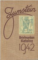 Zumstein Briefmarken Katalog 1942