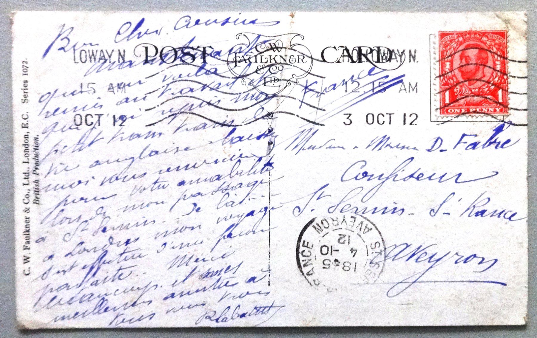 Cartes postales: Hansom – D'occasion à Fétigny par Billy2miny 1