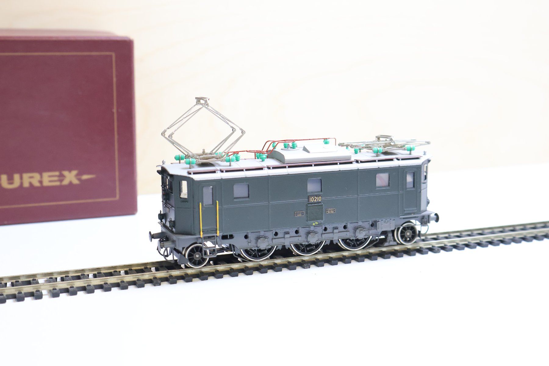 Fulgurex Modellini di ferrovie: Fulgurex SBB E-Lok Ae 3/5 - H0 DC Messing – Usato da Winterthur venduto da Monstera 4
