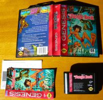 Mega Drive: The Jungle Book, 1994, CIB