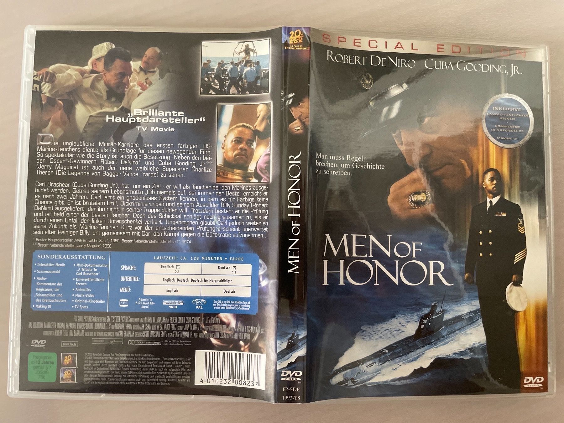 Tutti i DVDs: Men of Honor DVD – Usato da Riehen venduto da M.S.DVD 2