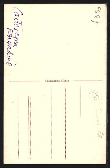 Cartes postales: Castasegna, Einwohner auf der Dorfstrass – D'occasion à Berlin par bartko-reher 1