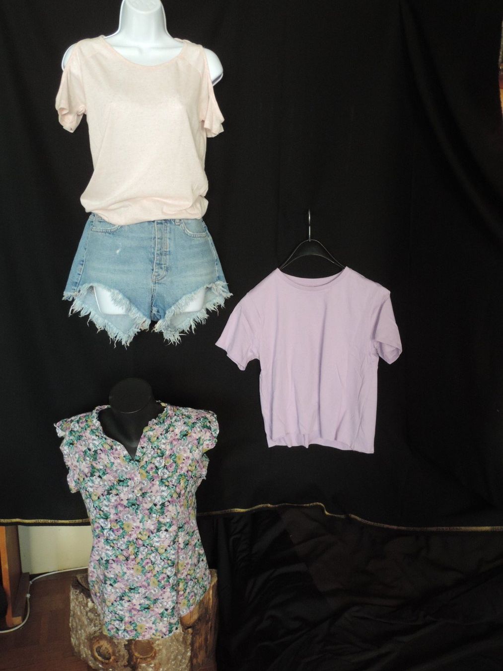 Lotti di vestiti: 3 ensembles jeans d'été – Usato da Genève venduto da Axelle333