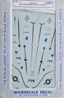 Original Microscale Decal Set  Aviatik TA-4J 1/72