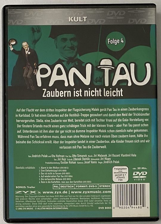 Alle DVDs: Pan Tau, Folge 4 – Gebraucht aus Flums von Asquillo 1