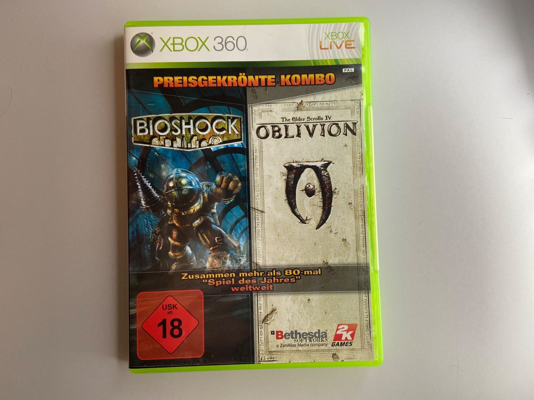Microsoft Giochi: Bioshock und Oblivion - Xbox 360 – Usato da St.gallen venduto da taduz