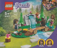 LEGO FRIENDS 41677 LA CASCATA NEL BOSCO new Andrea Olivia