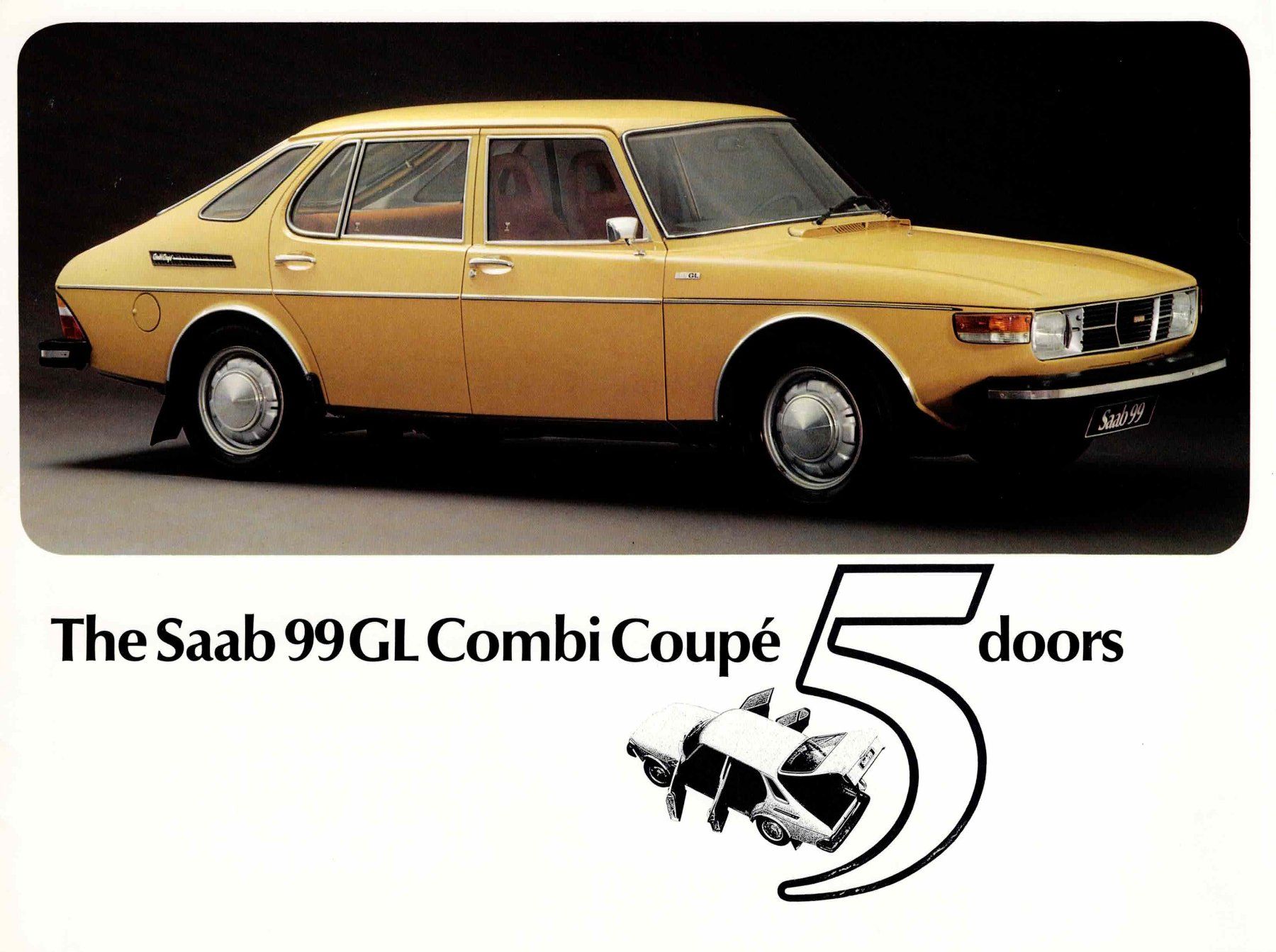 Saab Documenti: Originalprospekt von 1976   Saab 99 GL – Usato da Rickenbach b. Wil venduto da klassikmarkt.ch