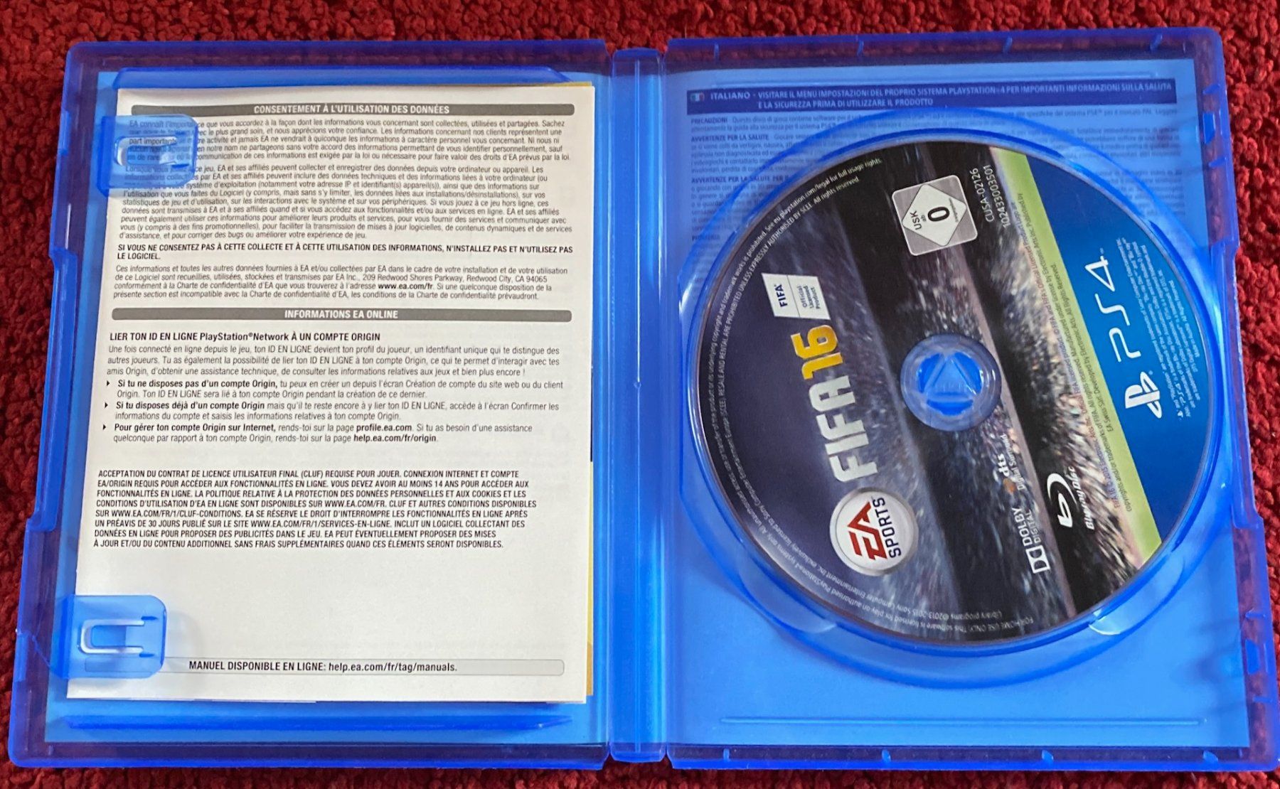 Sony Spiele: FIFA 16 PS4  guter Zustand – Gebraucht aus Hittnau von kleen 1