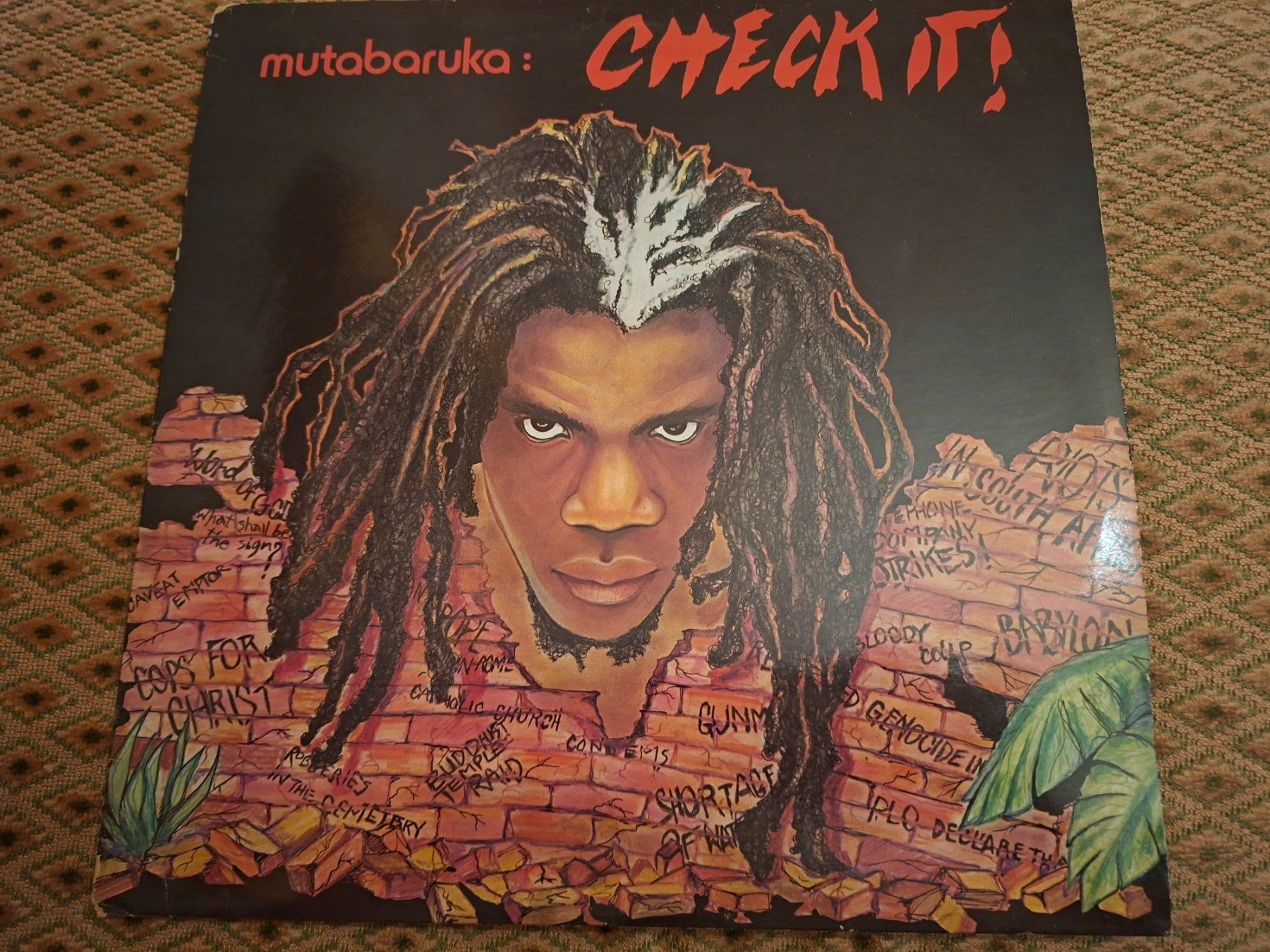 Dischi in vinile: Reggae LP - Mutabaruka - Check It – Usato da Bernex venduto da Wannabehasbeen01