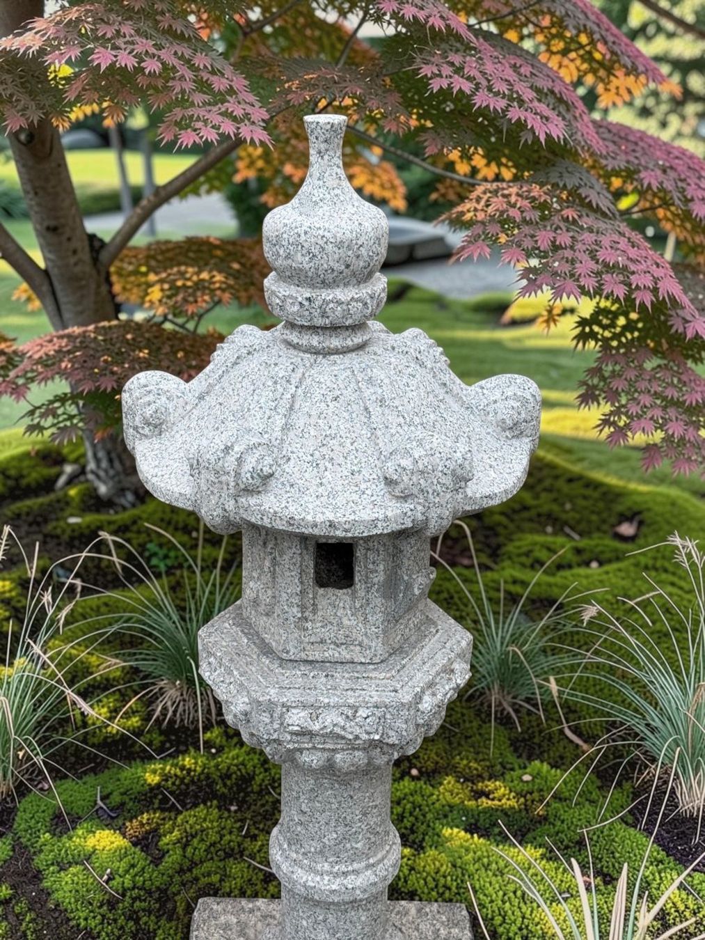 Laternen: Kasuga Granit Steinlaterne Pagode Gartenlaterne 130cm groß – Gebraucht aus Hilpoltstein von TOMTAO88 1