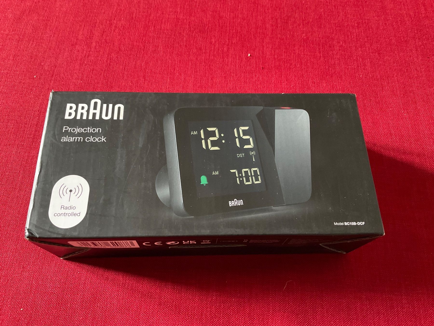 Sveglie: Wecker mit Projektion Braun BC15B-DGF, neu! – Nuovo e nell'imballaggio originale da Lugano venduto da Persepolis