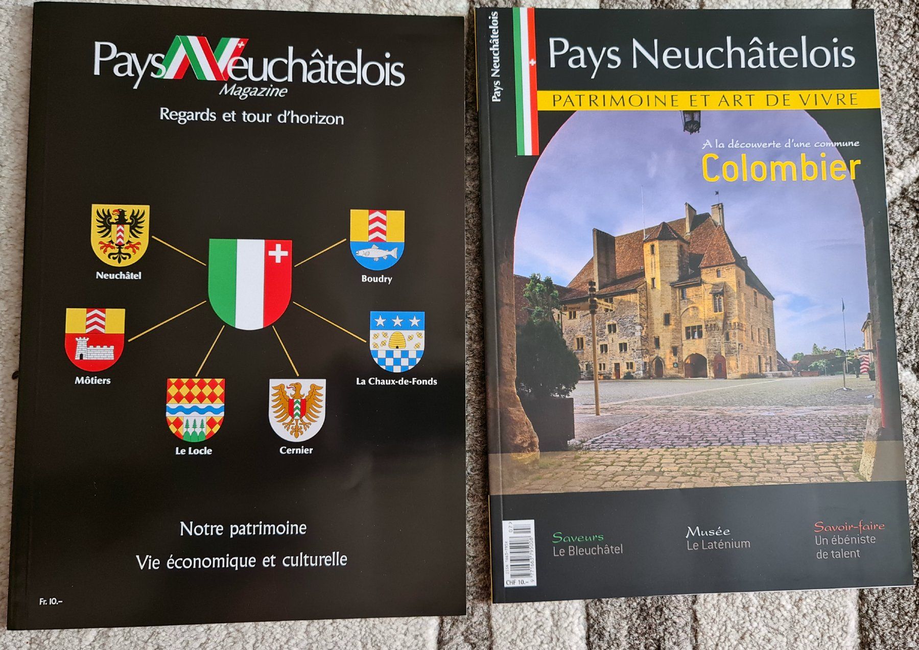 Zeitschriften & Magazine: Pays Neuchâtelois/ Magazine. – Neu (gemäss Beschreibung) aus Cortaillod von signep 1