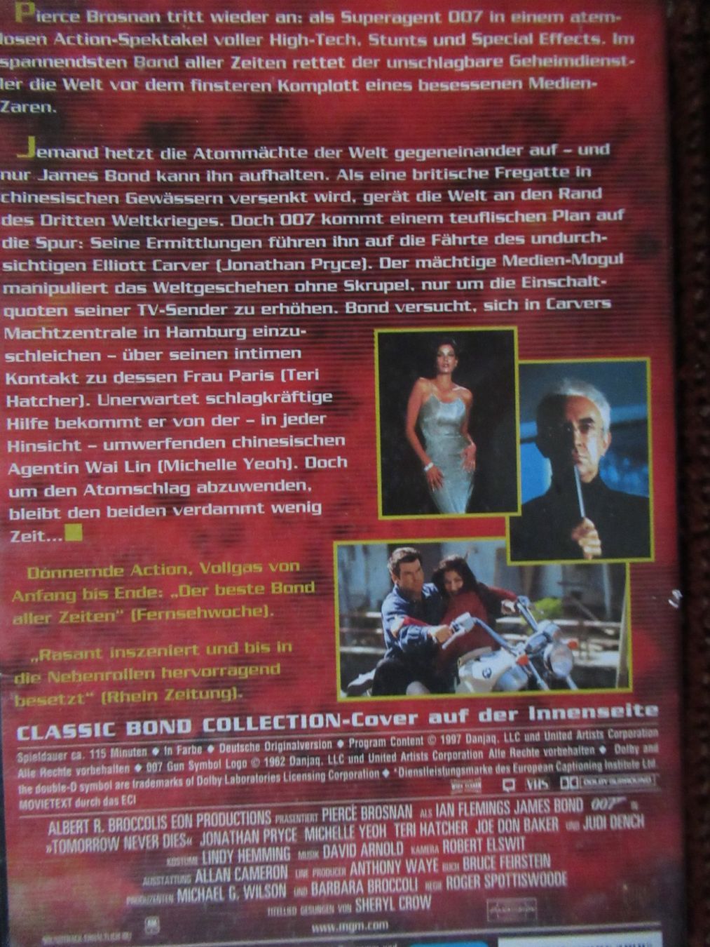 Tutti i DVDs: 007 JAMES BOND - THRILLER - KRIMIS - SPIONAGE – Usato da Moosseedorf venduto da haro01 4