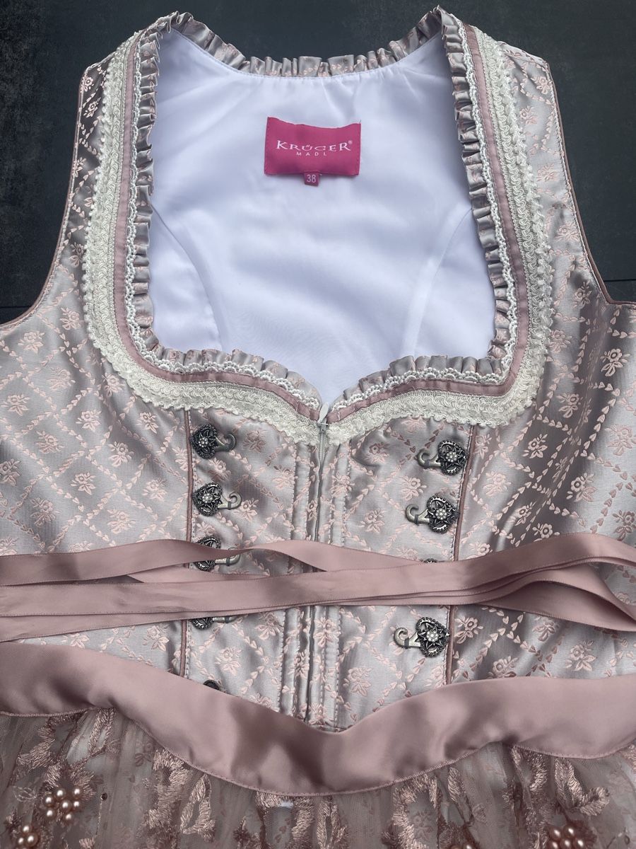 Krüger Vestiti: Dirndl Krüger Grösse 38 rosa mit Spitzenbluse – Nuovo (secondo la descrizione) da Roggwil BE venduto da 7lara7 3