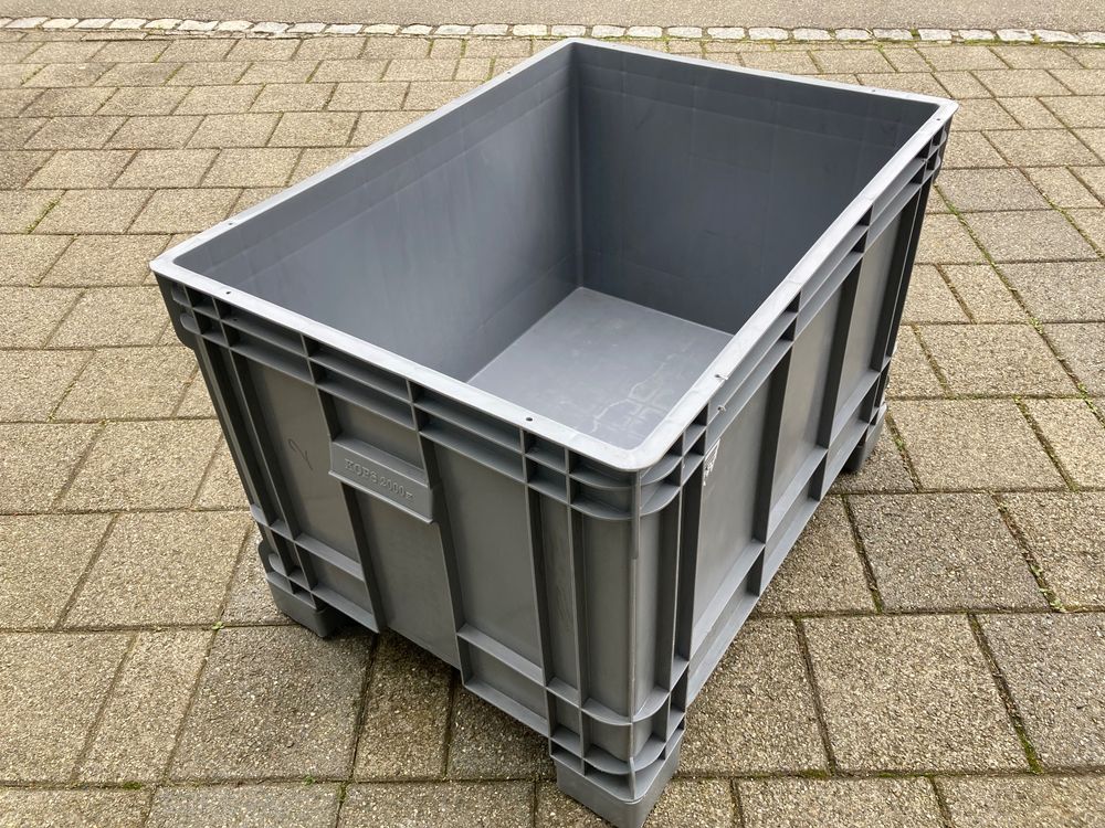 Pioneer Plastics 048C Kunststoffbehälter – 2 Stück, Transparent, 9,5x9,5x21 Cm, Ideal Zur Aufbewahrung