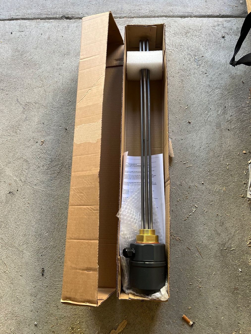 Radiatori: Einschraubheizkörper Typ EHS, DN 40 (1 1/2") 9kW – Nuovo e nell'imballaggio originale da Gretzenbach venduto da Avantiklima