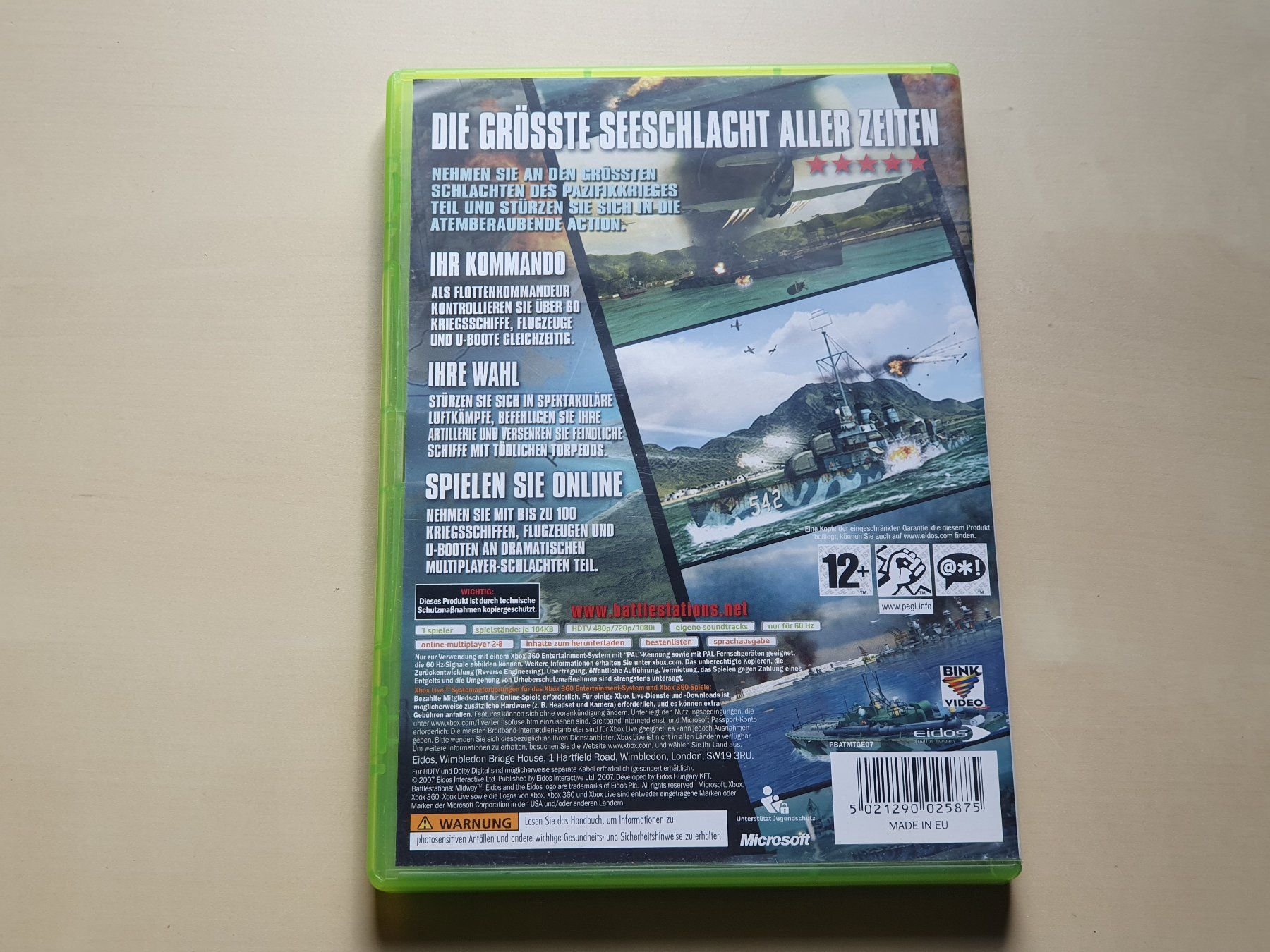 Microsoft Spiele: Battlestations Midway – Gebraucht aus Stansstad von collectorsshop 1