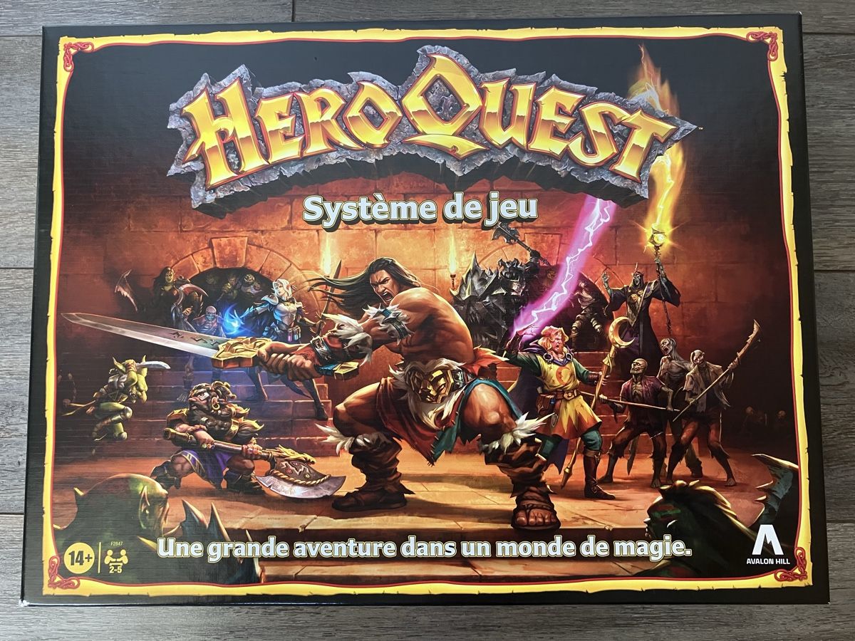 Giochi: HeroQuest Système de Jeu – Usato da Cottens FR venduto da Mitchum