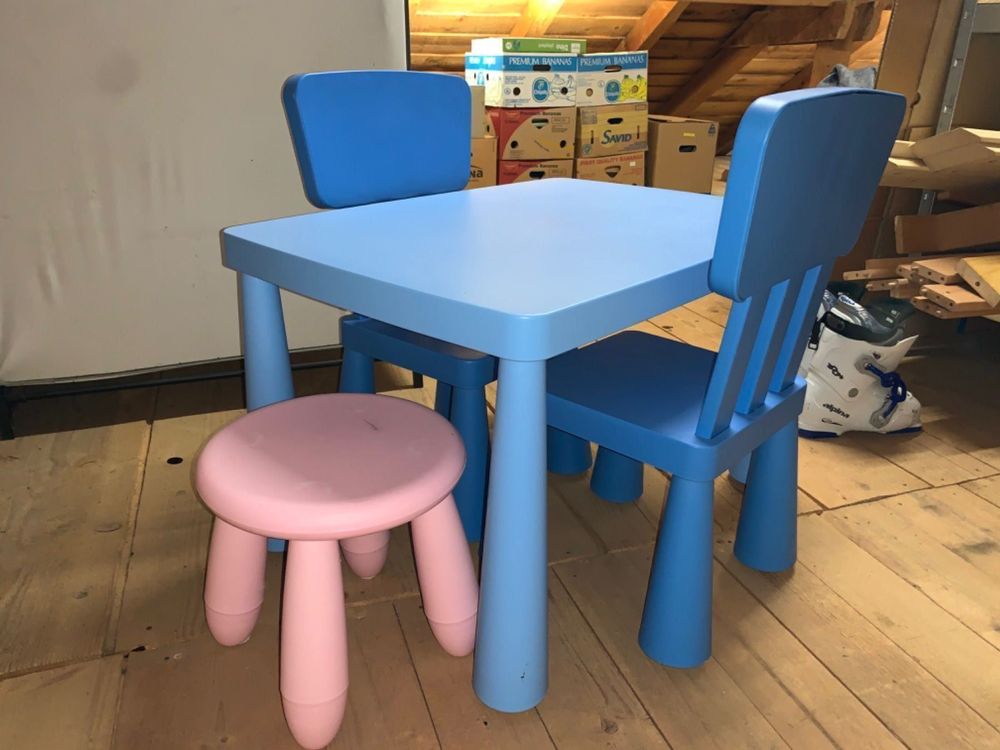 Kindertisch IKEA MAMMUT Kaufen auf Ricardo